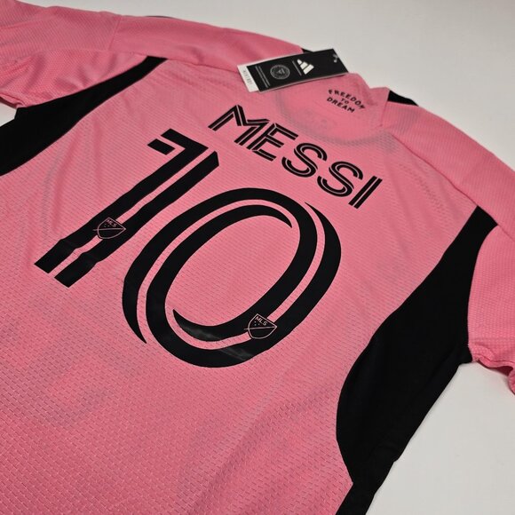 Messi Inter Miami Jersey #10 Pink 24/25 - Picture 1 of 12